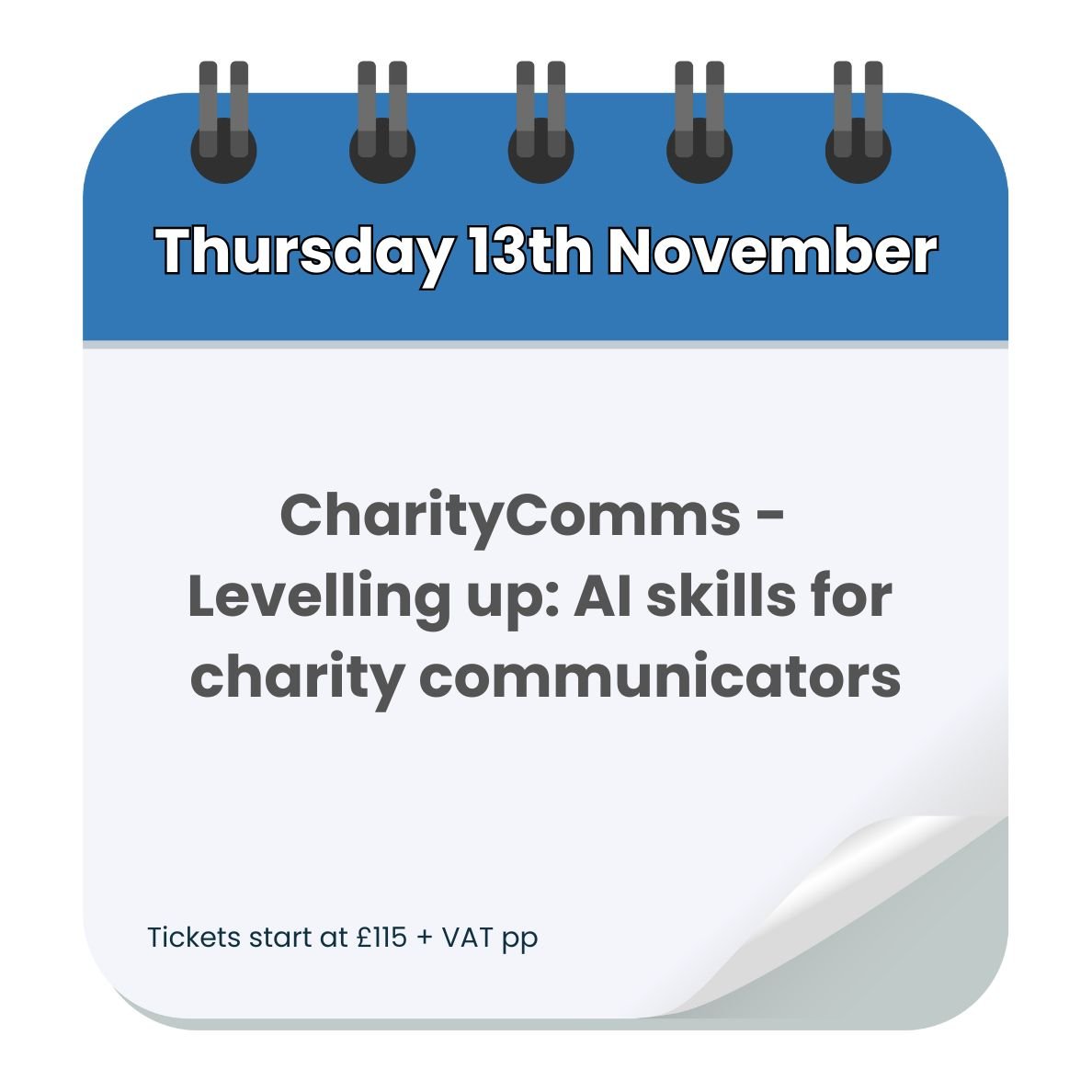CharityComms event
