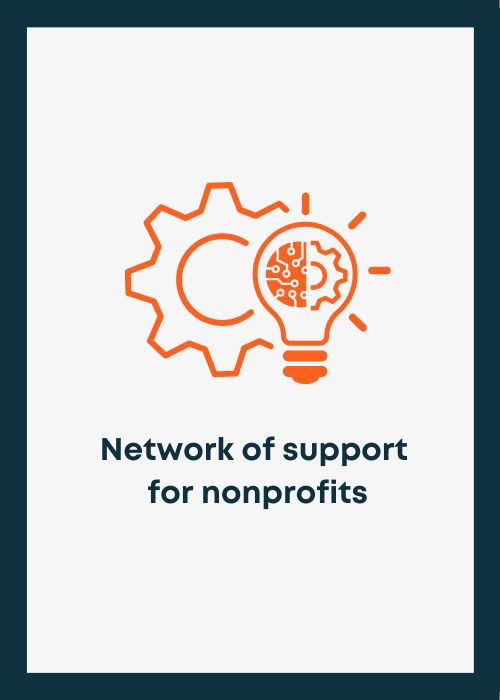 Network of support for nonprofits